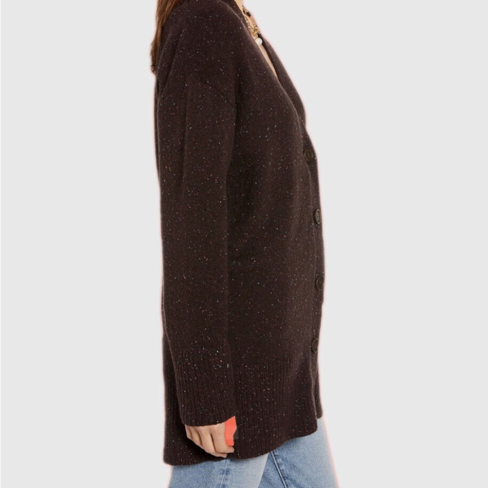 Something Navy Brown Ganache Sweater XS - Picture 10 of 12